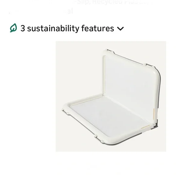 Dog🐕Training💩Pad Holder 28 x 34 inch L, White & Charcoal - Picture 8 of 9